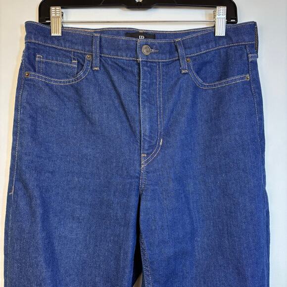 Banana Republic High Rise Straight Jeans Size 29 Medium Dark Wash Relaxed 2025 - Picture 7 of 13
